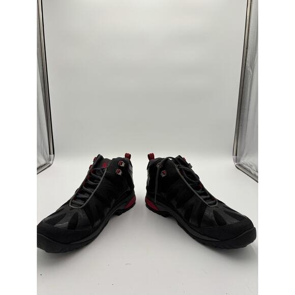 Polo‎ Ralph Lauren Black Spielman Trail Shoes Hiking Ankle Shoes Mens 10.5 - Picture 3 of 7